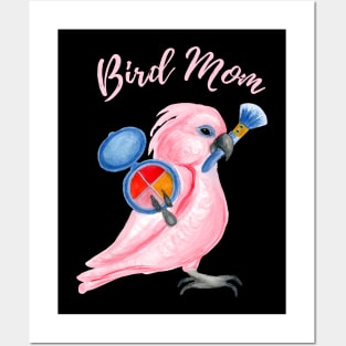 Cockatoo Parrot Bird Mom Posters and Art